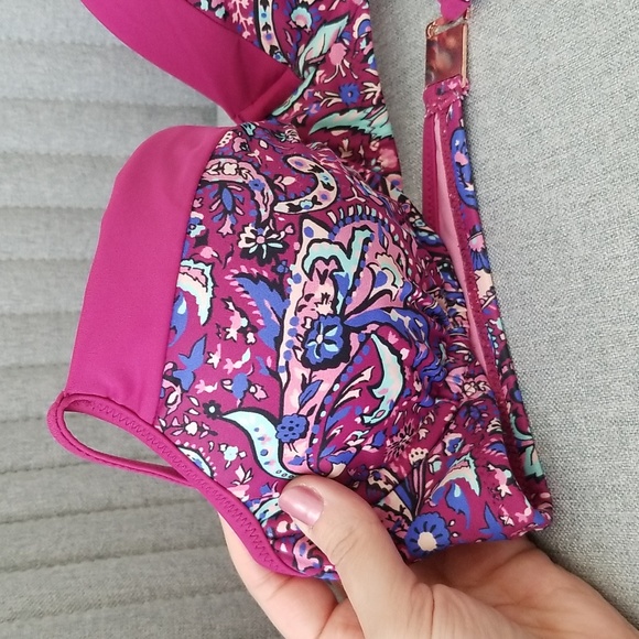 Nanette Lepore Bikini Top with Adjustable Straps, UK10/USA Medium -- NWOT - Picture 4 of 15